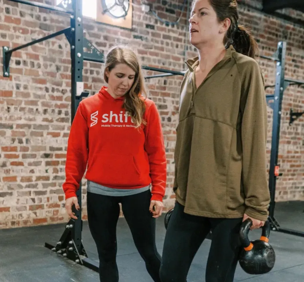 Physical therapy treatment at Shift Therapy & Wellness in Rome, GA