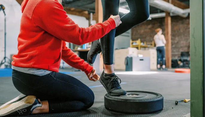 Personal Training session at Shift Therapy & Wellness in Rome, GA
