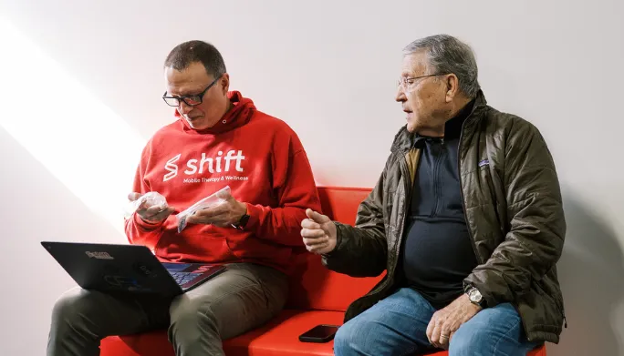 Shift Therapy & Wellness physical therapy treatment room in Rome